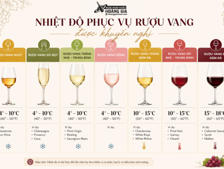 Nhiệt Độ Phục Vụ Rượu Vang Chuẩn – Bí Quyết Uống Vang Ngon Như Chuyên Gia