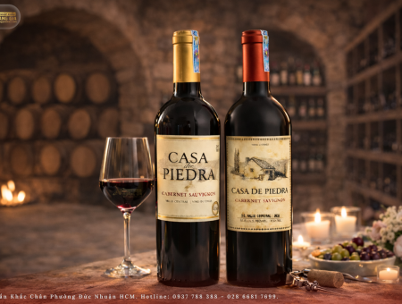 Bộ đôi vang đỏ Chile Casa De Piedra Cabernet Sauvignon &amp; Casa De Piedra Reserva Cabernet Sauvignon