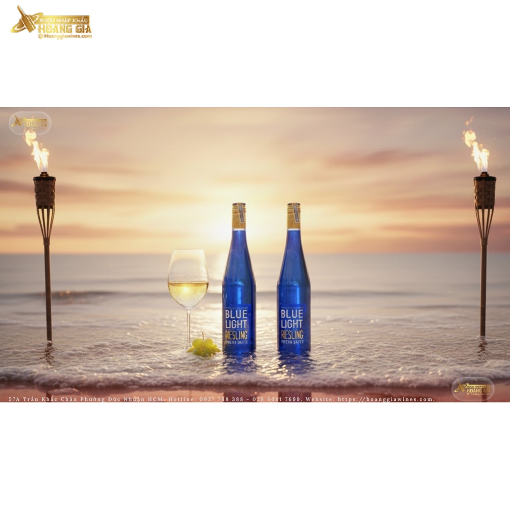 Vang Trắng Đức Blue Light Riesling Nho Riesling