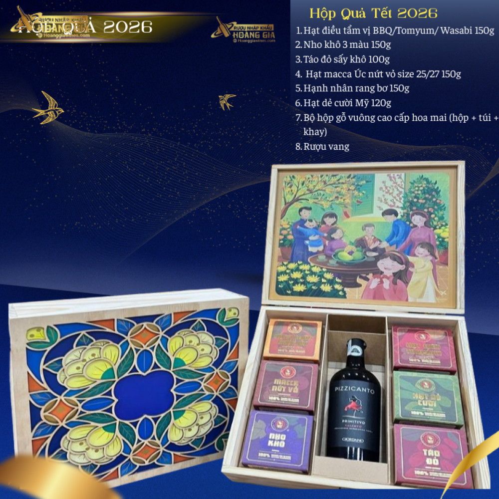 HỘP QUÀ TẾT MAI VÀNG LỘC CÁT - 2026