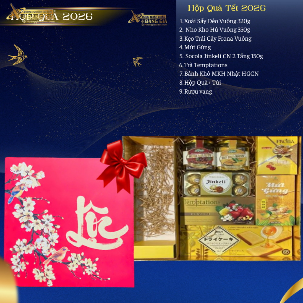 HỘP QUÀ TẾT LỘC HQ0526