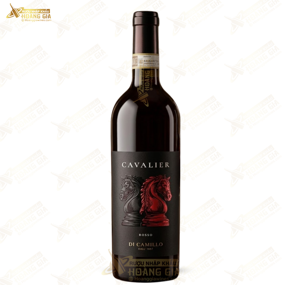 Vang Đỏ Ý Cavalier Rosso Montepulciano Merlot