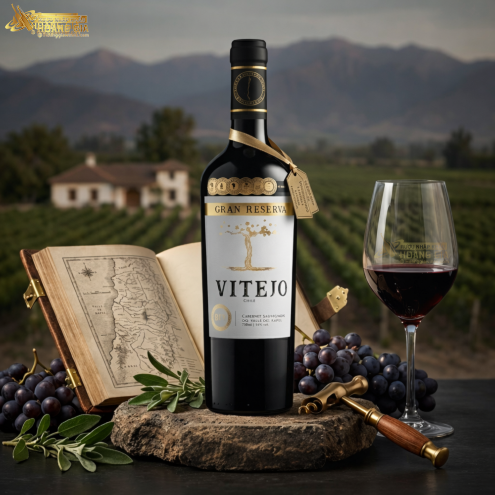 Vang đỏ Chile Vitejo Cabernet Sauvignon Gran Reserva
