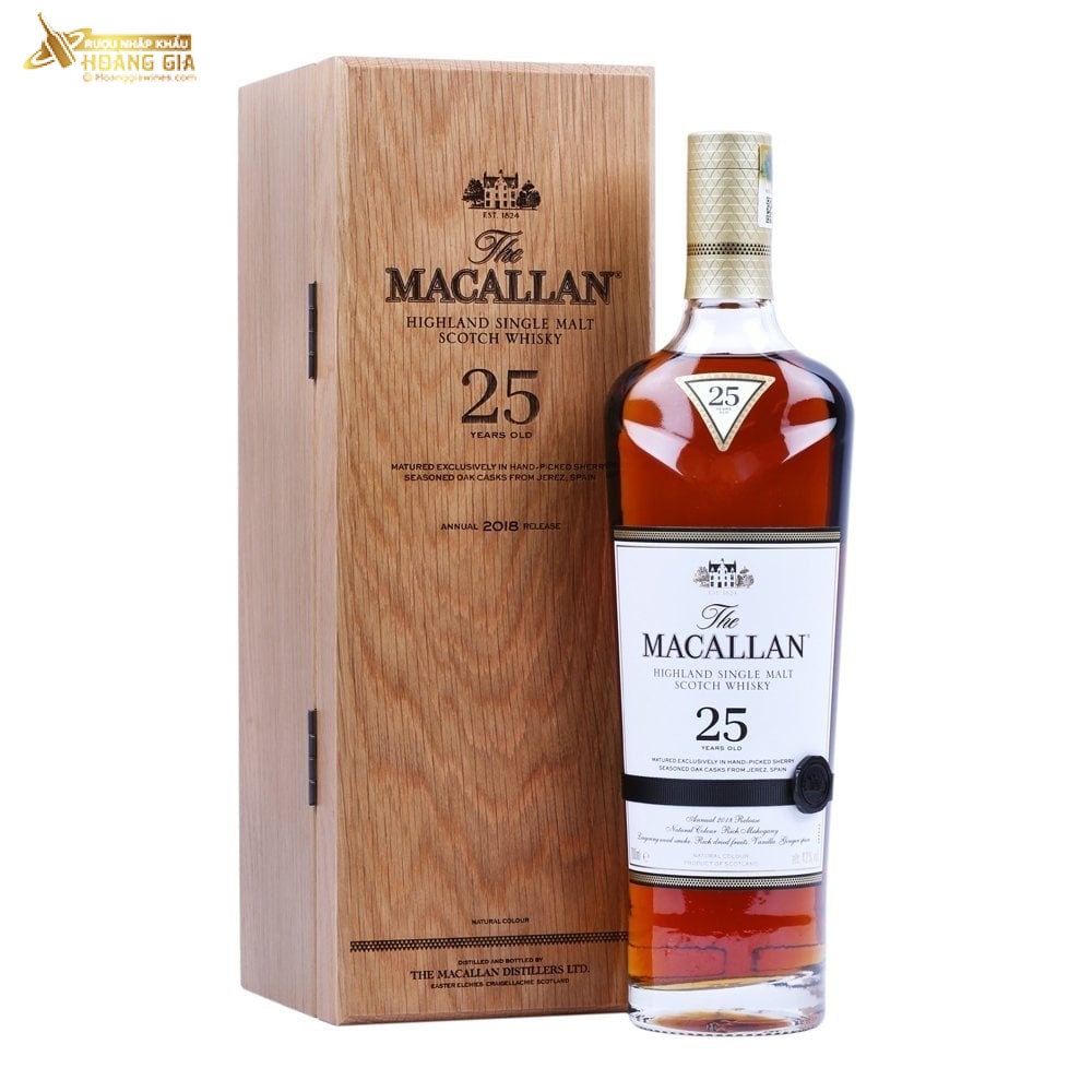 MACALLAN 25YO - SHERRY OAK