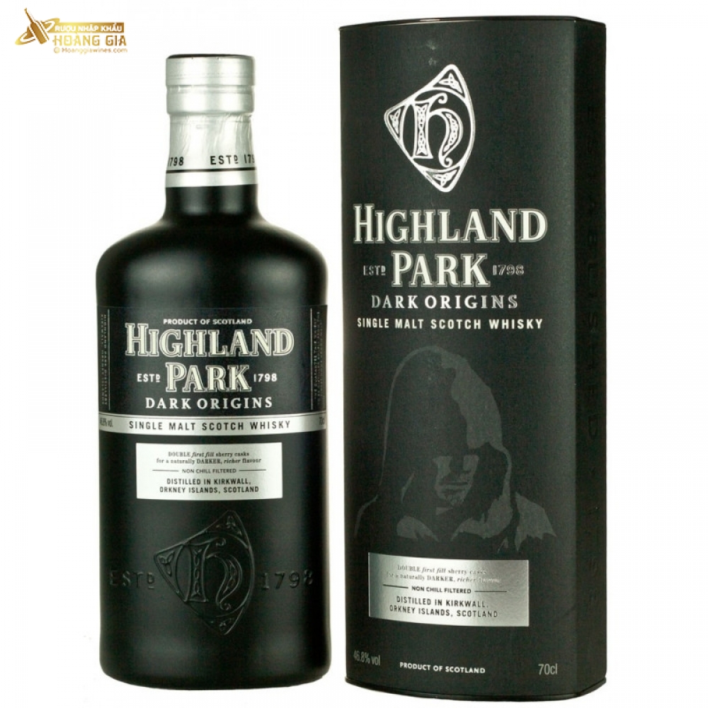 Rượu Highland Park Dark Origins