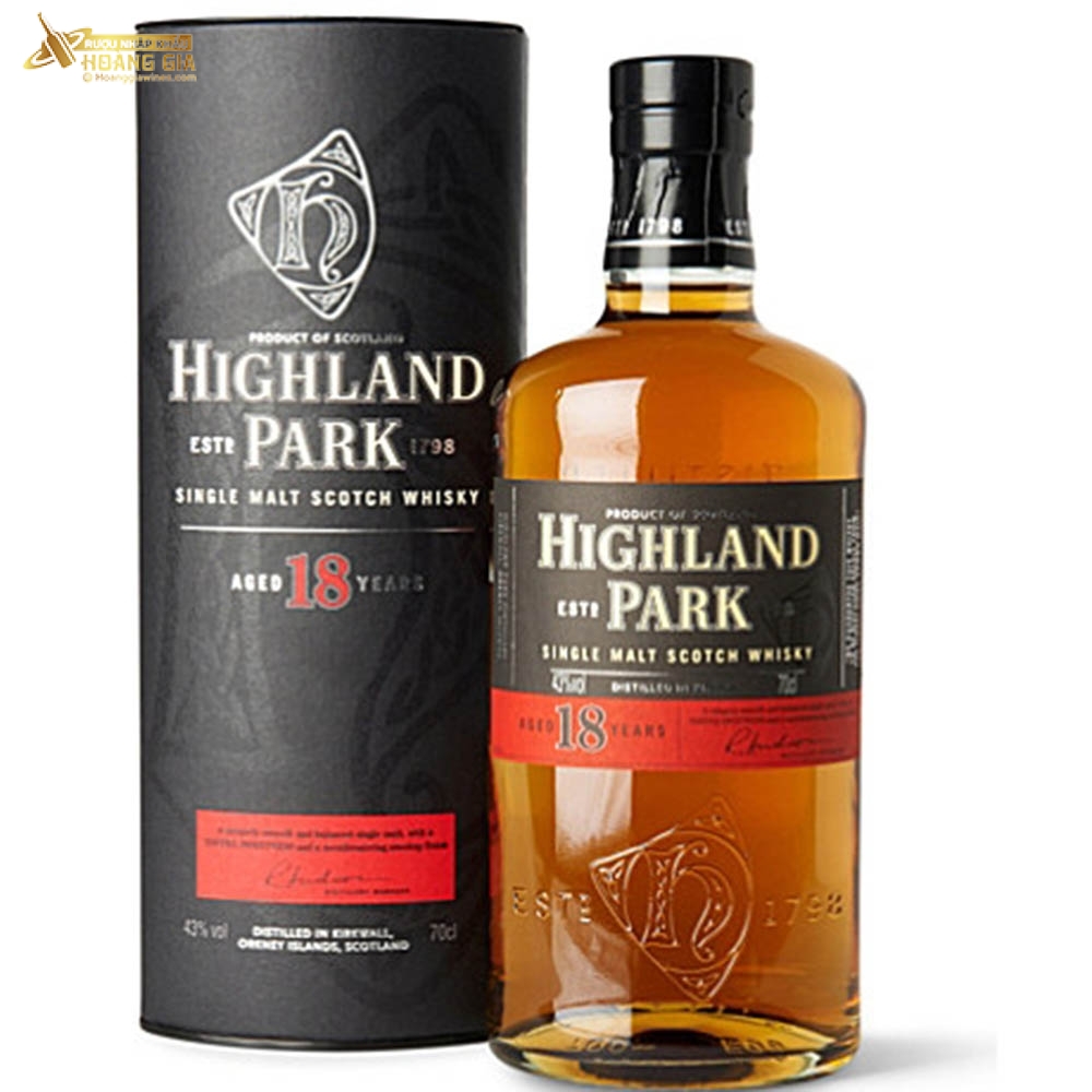 Rượu Highland Park Viking Pride 18yo