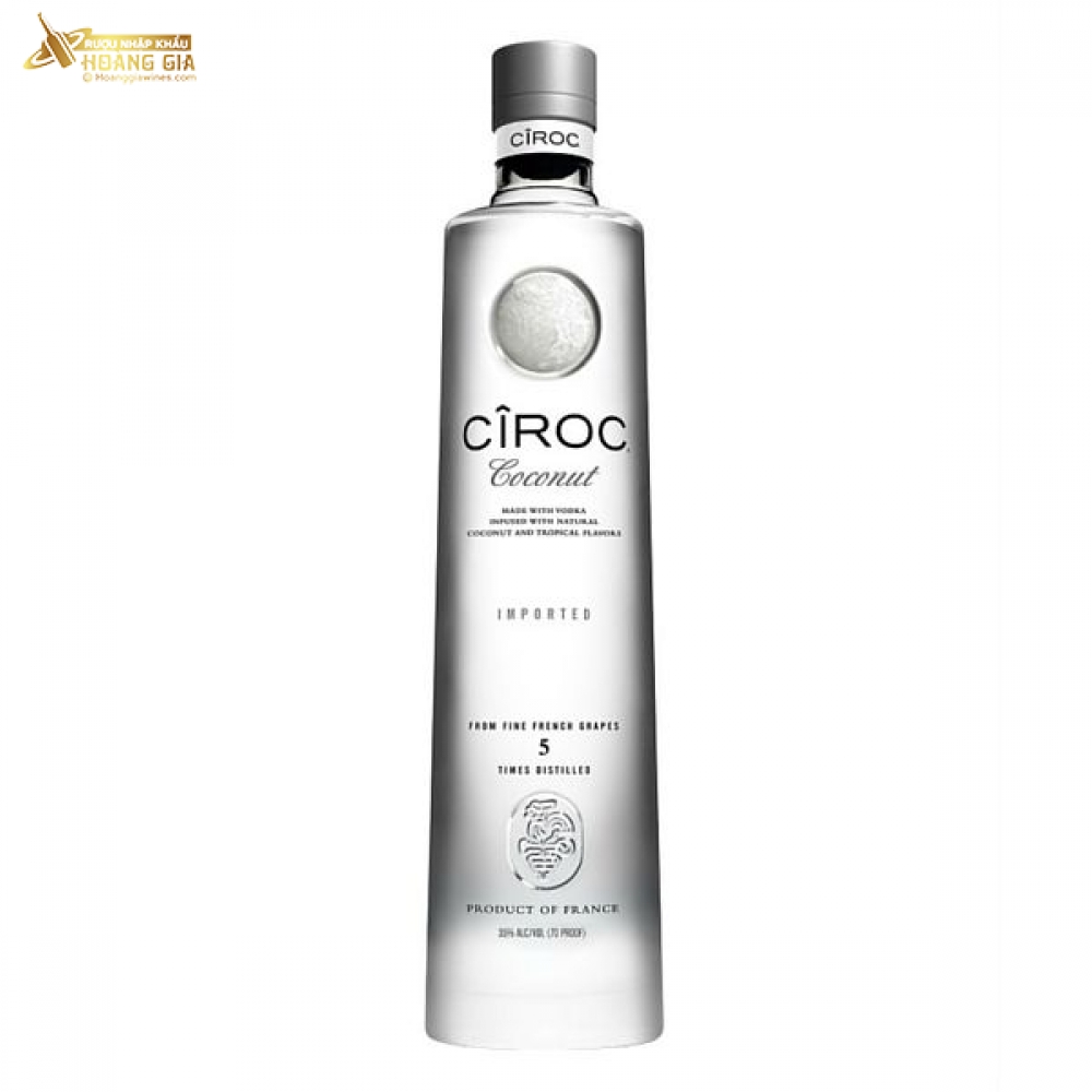 Rượu Vodka Ciroc Coconut