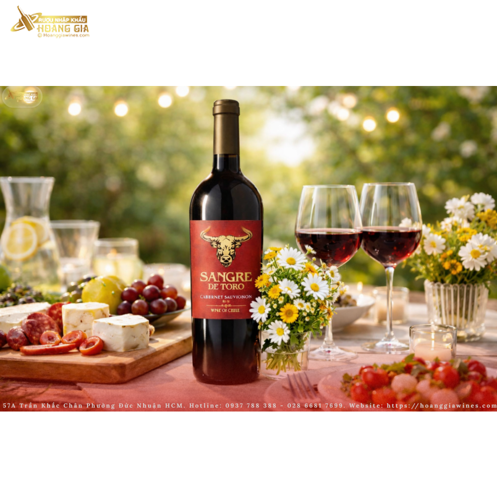 Vang Đỏ Chile Sangre De Toro Cabernet Sauvignon
