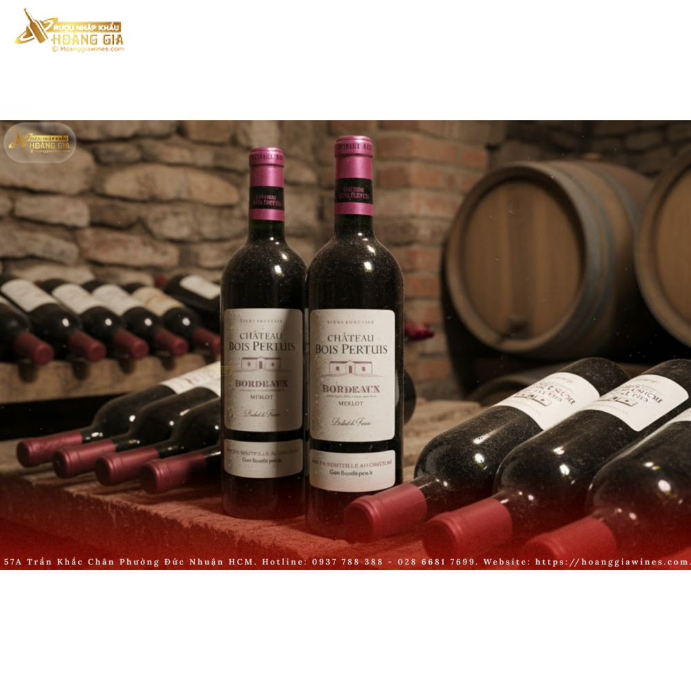   Vang Đỏ Pháp Château Bois Pertuis 