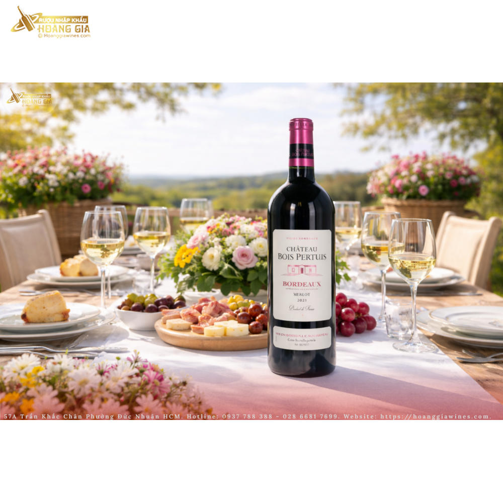   Vang Đỏ Pháp Château Bois Pertuis 