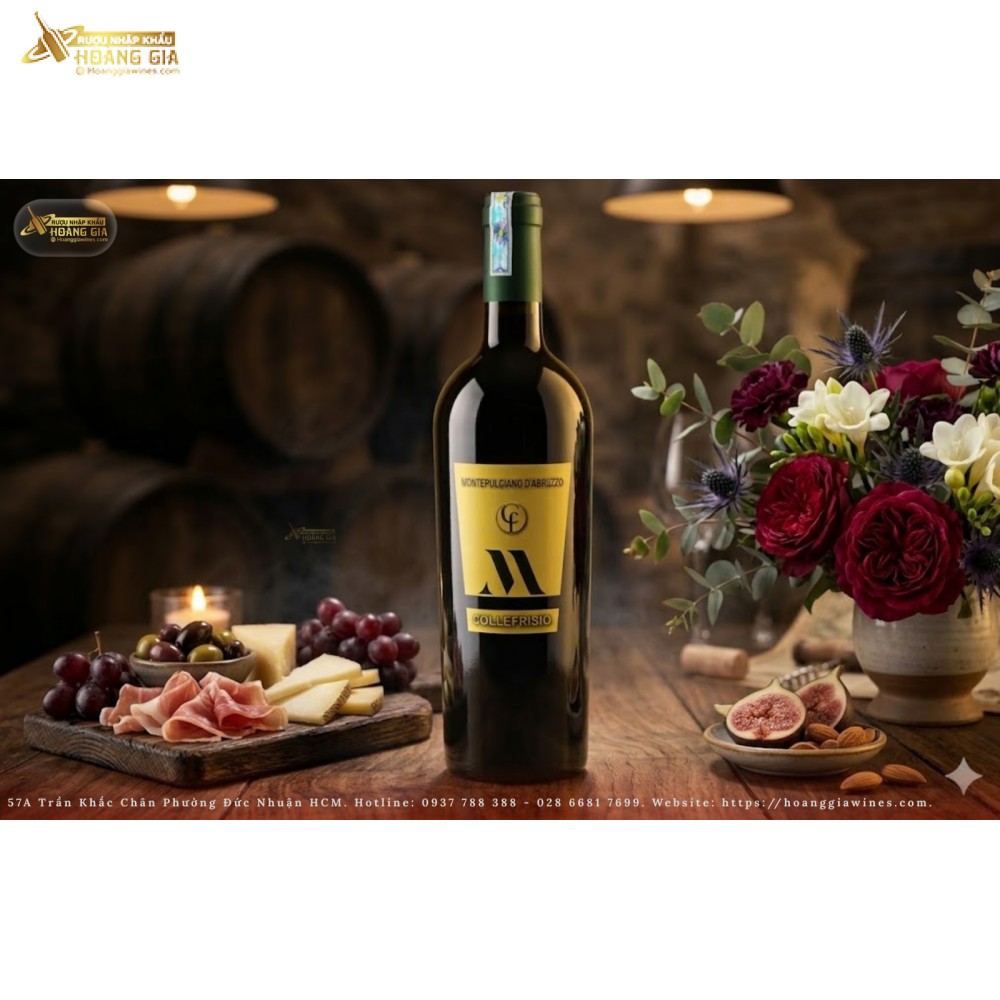 Rượu Vang Đỏ Ý Collefrisio M Montepulciano D'abruzzo