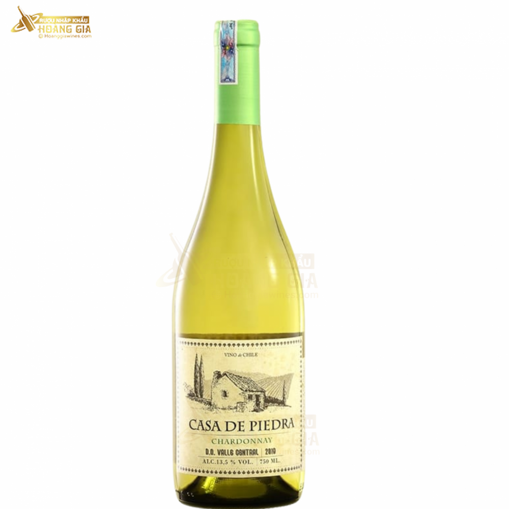 Vang Trắng Chile Casa De Piedra Chardonnay Nho Chardonnay