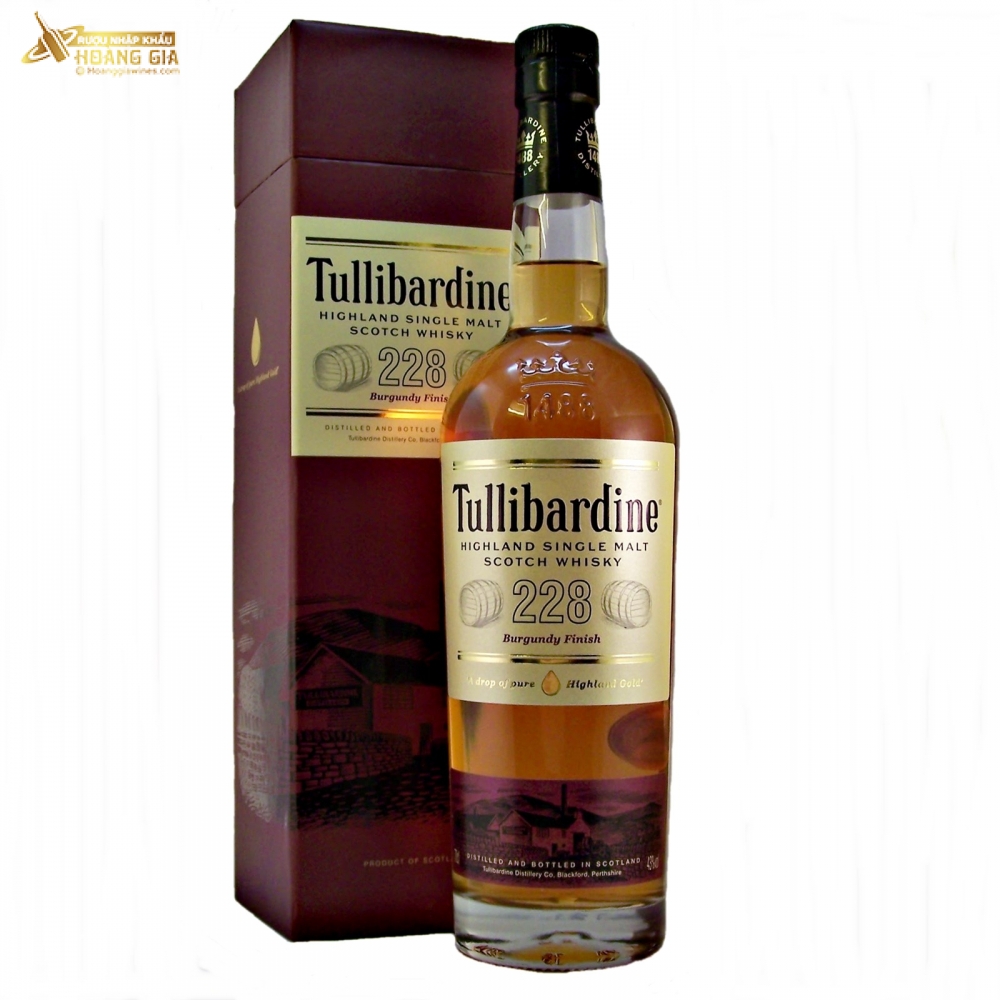 Tullibardine 228 Burgundy Finish