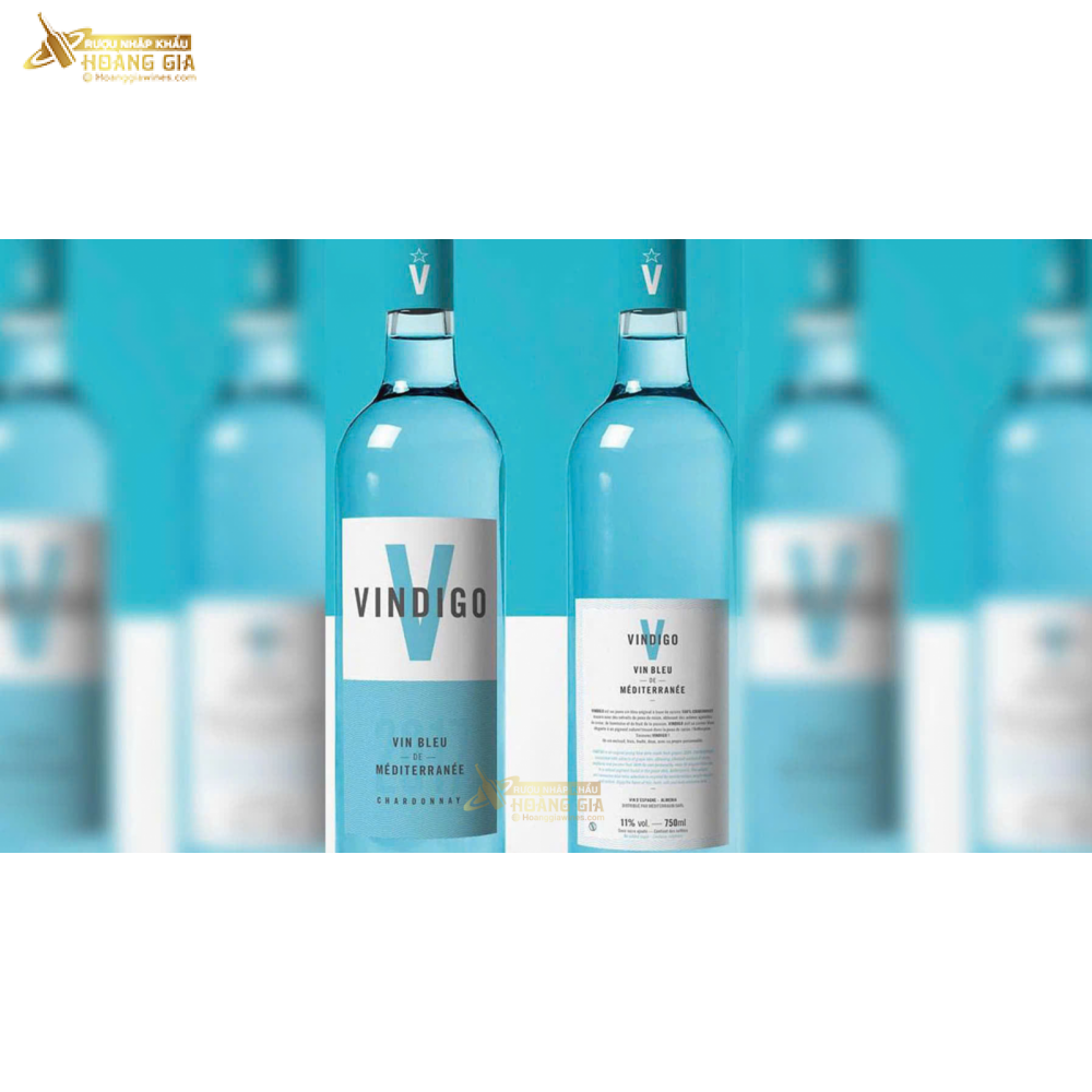 Vang Xanh Tây Ban Nha Vindigo Chardonnay Blue