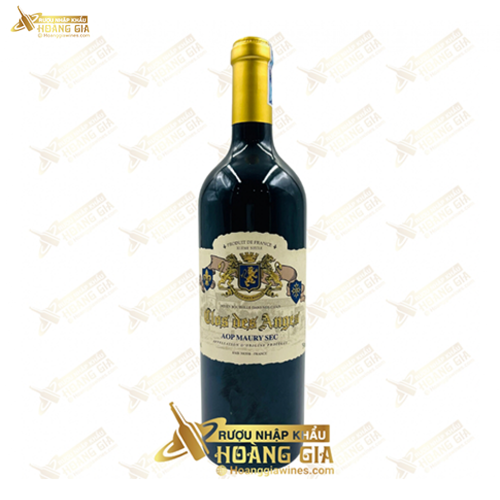 Vang Cao Cấp Pháp Clos Des Anges Maury