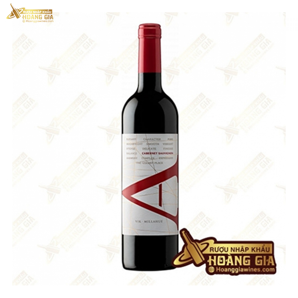 Vang Đỏ Chile Cao Cấp VIK A Nho Cabernet Sauvignon
