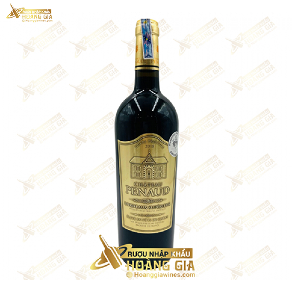 Vang đỏ Pháp Chateau Penaud Superrieur Nho Cabernet Sauvignon Merlot