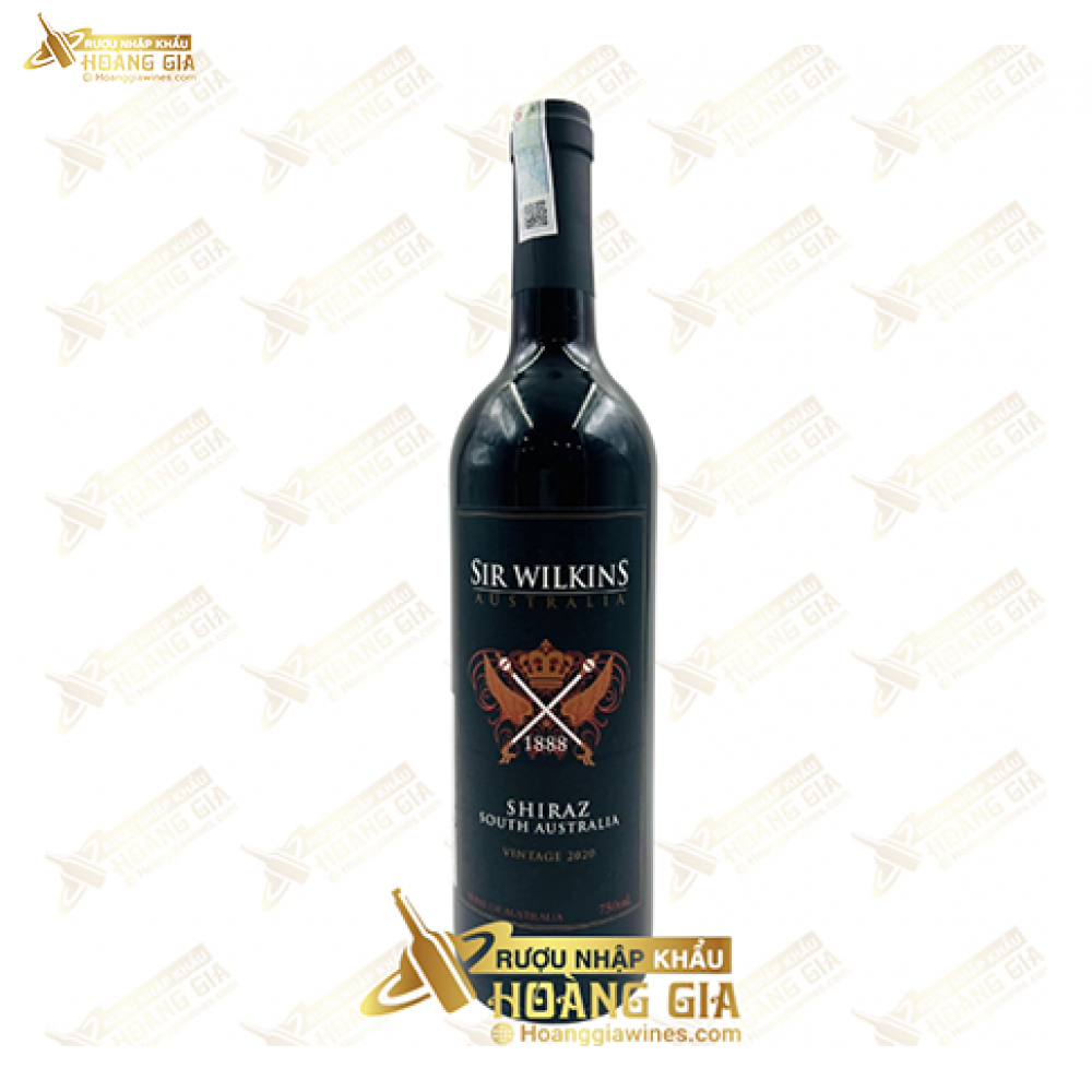 Vang Đỏ Úc Sir Wilkins Shiraz South Australia