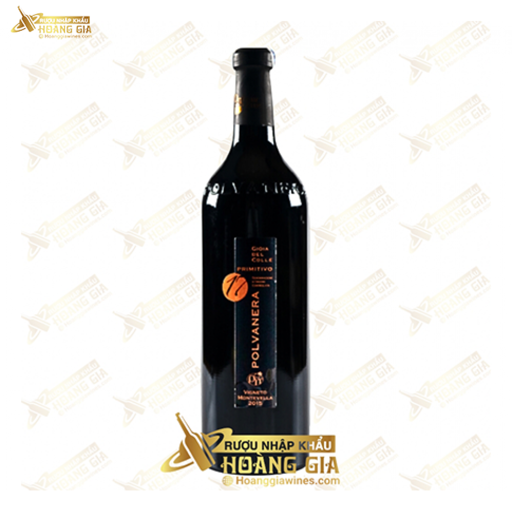 Vang đỏ Ý Organic Polvanera 17 Nho Primitivo