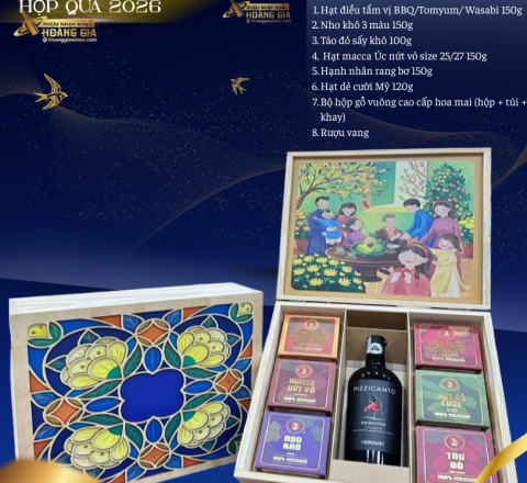 HỘP QUÀ TẾT MAI VÀNG LỘC CÁT - 2026