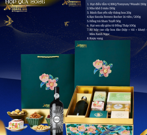 HỘP QUÀ TẾT ĐÀO THẮM XUÂN TÌNH - 2026 