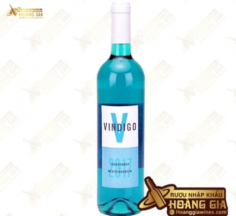 Vang Xanh Tây Ban Nha Vindigo Chardonnay Blue