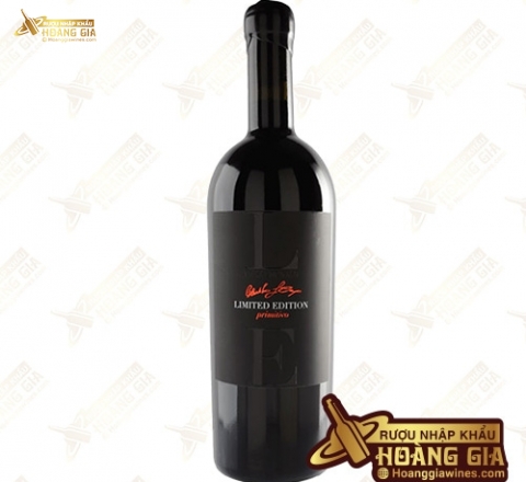 Vang Đỏ Ý Cao Cấp Limited Edition Nho Primitivo