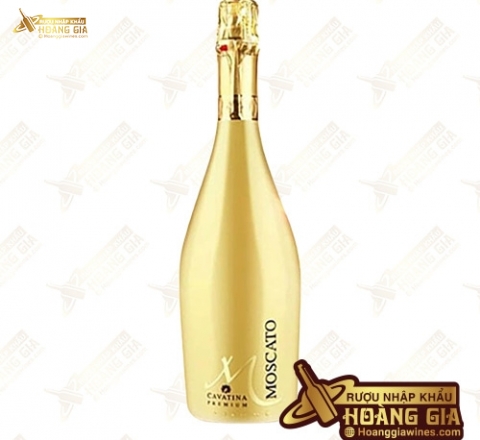 Rượu Sparkling Italia Cavatina Moscato Nho Moscato