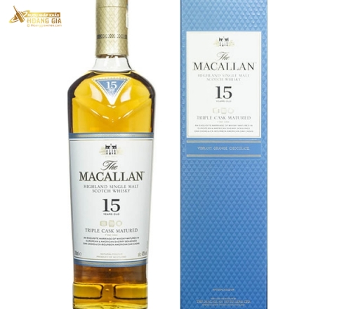 Rượu The Macallan 15YO - Triple Cask Matured