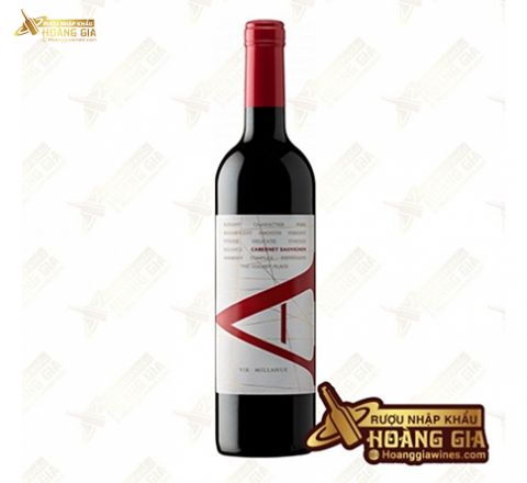Vang Đỏ Chile Cao Cấp VIK A Nho Cabernet Sauvignon