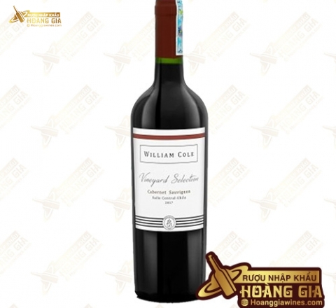 Vang Đỏ Chile William Cole Nho Cabernet Sauvignon