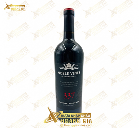 Vang Đỏ Mỹ 337 Noble Vines Nho Cabernet Sauvignon