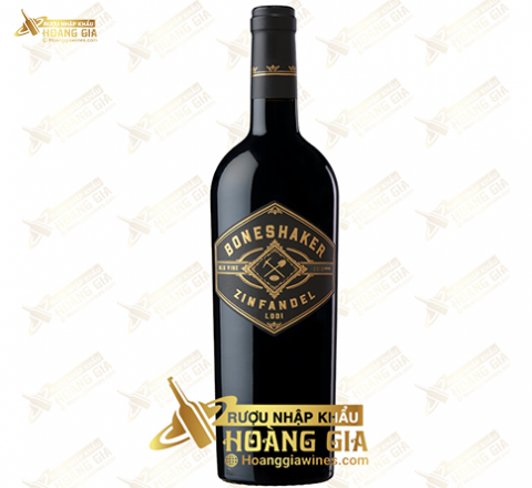 Vang Đỏ Mỹ Boneshaker Zinfandel Nho Zinfandel