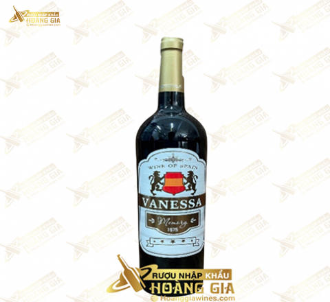 Vang Đỏ Tây Ban Nha Vanessa Merlot