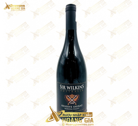 Vang Đỏ Úc Sir Wilkins Reserve Shiraz Limited Edition 2018