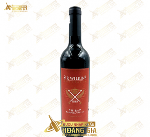 Vang Đỏ Úc Sir Wilkins Shiraz Barossa Valley