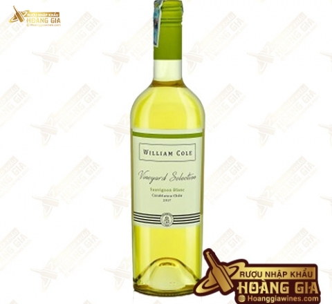 Vang Trắng Chile William Cole Nho Sauvignon Blanc