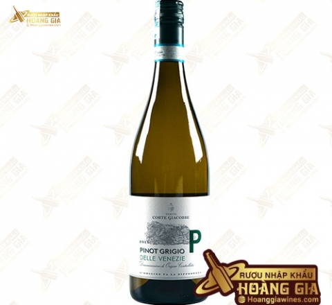 Vang trắng Iatalia Pinot Grigio Nho Pinot Grigio