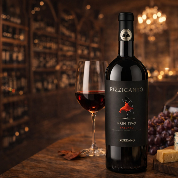 Vang Đỏ Ý Giordano Pizzicanto Primitivo Salento IGT