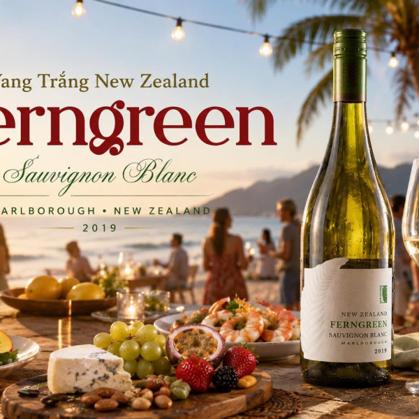 Vang Trắng New Zealand Ferngreen Sauvignon Blanc