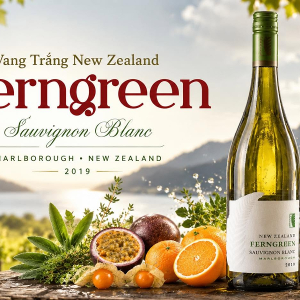 Vang Trắng New Zealand Ferngreen Sauvignon Blanc
