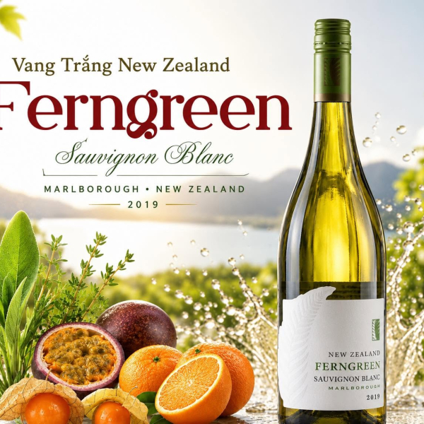 Vang Trắng New Zealand Ferngreen Sauvignon Blanc