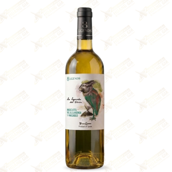 Vang trắng Tây Ban Nha 8Lgends Leyenda del Volcan Moscatel de Alejandria - Moscatel