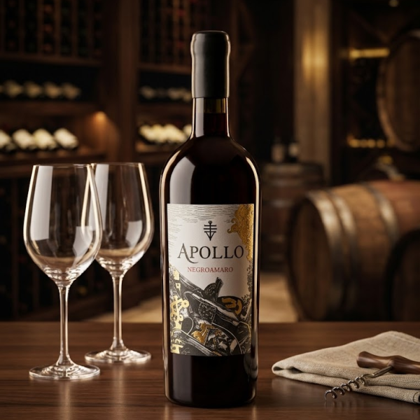 Vang Đỏ Ý - APOLLO NEGROAMARO Puglia 