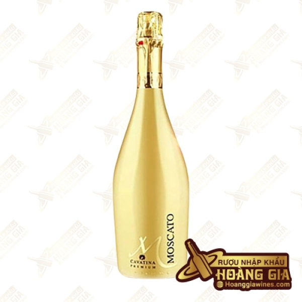Rượu Sparkling Italia Cavatina Moscato Nho Moscato
