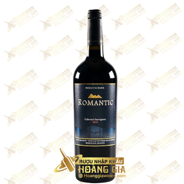 Vang đỏ Pháp Romantic Nho Cabernet Sauvignon