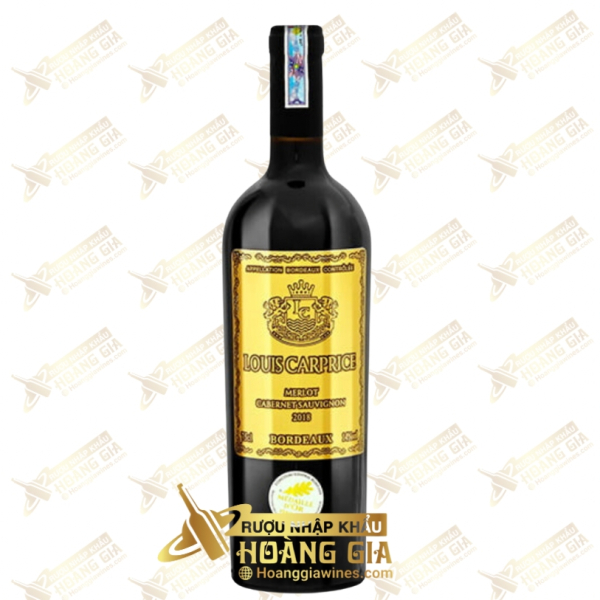 Rượu Vang Đỏ Pháp Louis Carprice Nho Blend