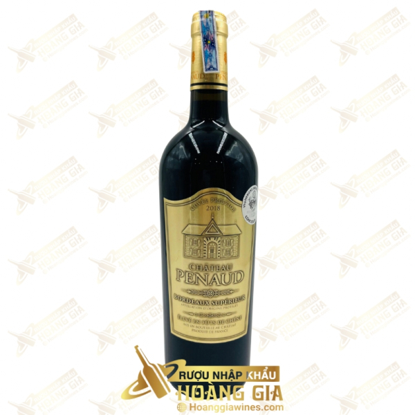 Vang đỏ Pháp Chateau Penaud Superrieur Nho Cabernet Sauvignon Merlot