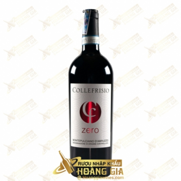 Vang Đỏ Ý Collefrisio CF Zero Montepulciano