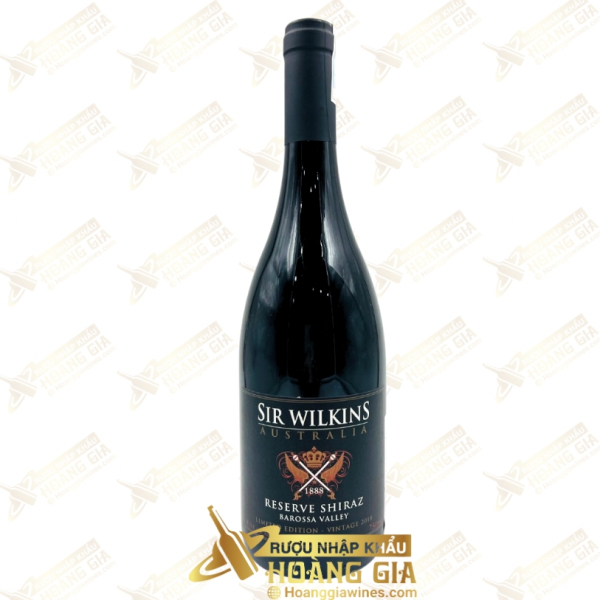 Vang Đỏ Úc Sir Wilkins Reserve Shiraz Limited Edition 2018